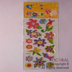 STICKER FLORES HS5406-6 x 12